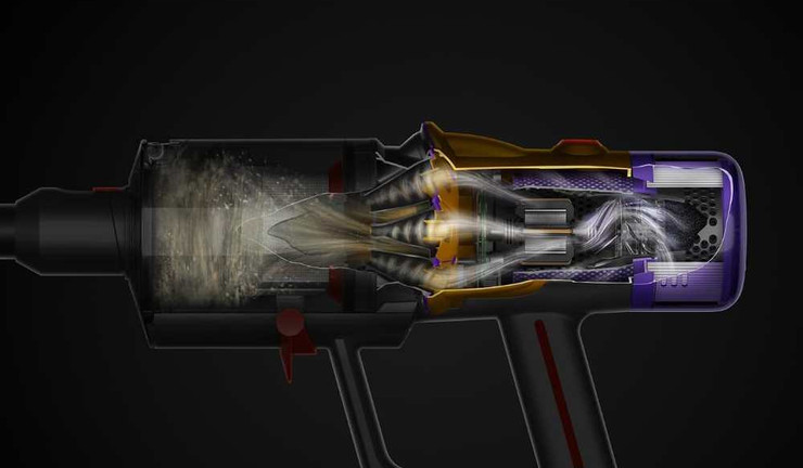 שואב אבק אלחוטי Dyson V12 Detect Slim Absolute SV46