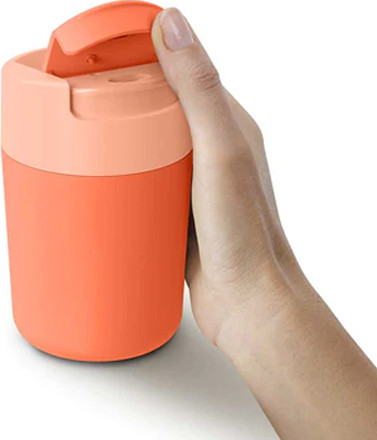 כוס TO GO כתומה Joseph Joseph 340ml