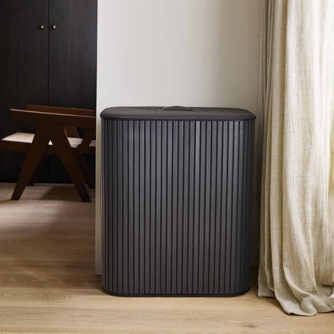 סל כביסה LUXE 90L שחור