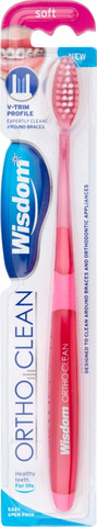 מברשת שיניים ORTHO CLEAN SOFT