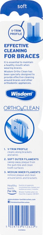 מברשת שיניים ORTHO CLEAN SOFT