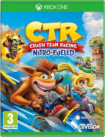 Xbox One | משחק לאקס בוקס - CTR Crash Team Racing Nitro Fueled