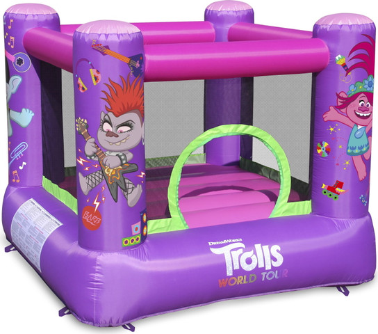 טירה מתנפחת Happy Hop הפי-הופ Plum Trolls 6ft Inflatable Bouncer 3002