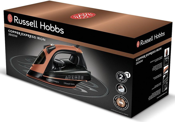 מגהץ אדים Russell Hobbs 2600W ראסל הובס Copper Express 23975-56