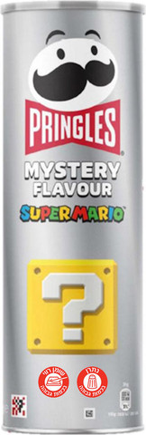 Pringles Mystery Super Mario פרינגל סופר מריו בטעם מיסתורי