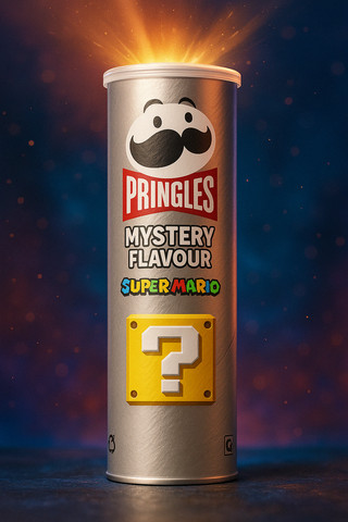 Pringles Mystery Super Mario פרינגל סופר מריו בטעם מיסתורי