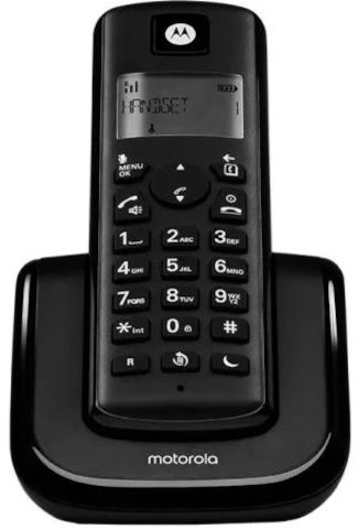 טלפון אלחוטי דיגיטלי Motorola מוטורולה T201+ BLK