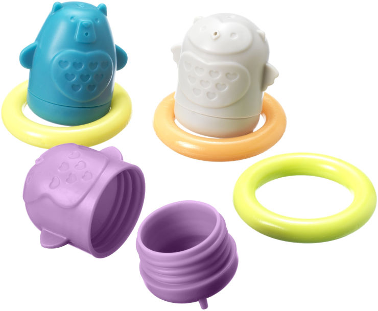 חברי האמבט של טומי טיפי Tommee Tippee מסדרת Splashtime – חברי אמבט לחיצים ומשפריצים