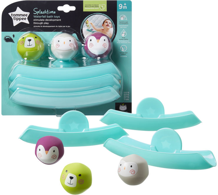 חברי האמבט של טומי טיפי  Tommee Tippee מסדרת Splashtime – מפל כדורים