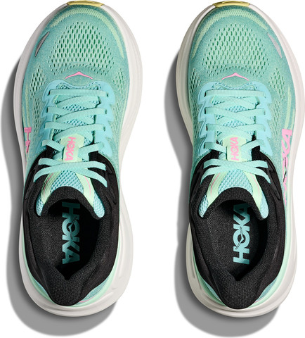 HOKA BONDI 9 - נעלי ספורט לאישה בונדי 9 בצבע כחול ספארק/מנטה