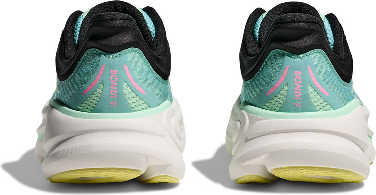 HOKA BONDI 9 - נעלי ספורט לאישה בונדי 9 בצבע כחול ספארק/מנטה