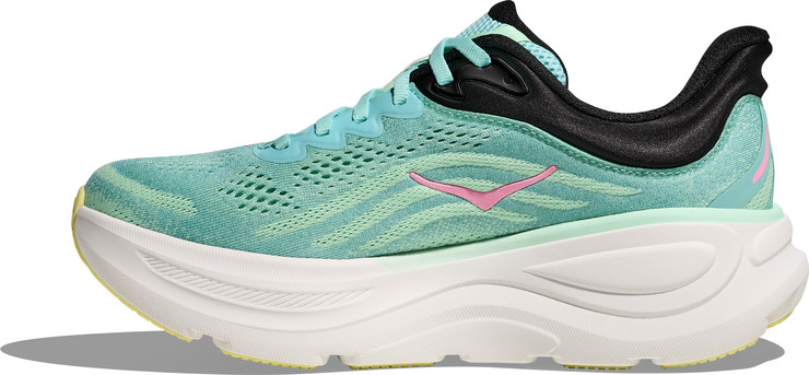 HOKA BONDI 9 - נעלי ספורט לאישה בונדי 9 בצבע כחול ספארק/מנטה