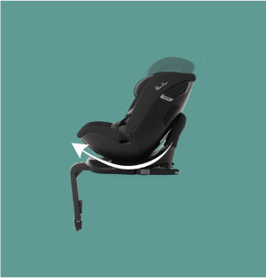 כסא בטיחות מסתובב מלידה עד 145 סמ דגם Motion 2 All Size 360 צבע almond
