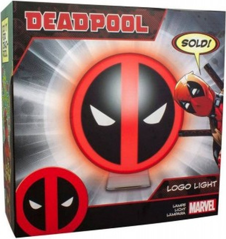מנורת Deadpool 3D Light Logo