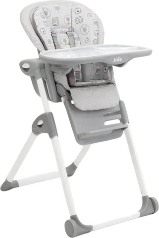 כסא אוכל לתינוק מתכוונן 2ב1 דגם Mimzy Recline צבע הכסא אוכל arctic