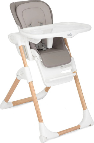 כסא אוכל לתינוק מתכוונן 2ב1 מסגרת עץ דגם Mimzy Recline Wood