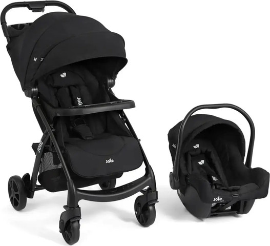 עגלת תינוק בשילוב סלקל דגם i-Muze LX With I-Juva צבע העגלה raven