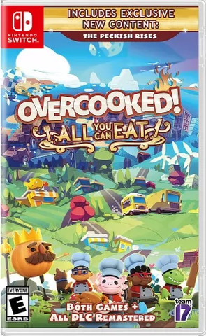 משחק לנינטנדו סוויץ' - Overcooked! All You Can Eat