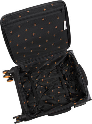 סט 4 מזוודות בד במשקל נוצה דגם Duo-Tone מבית IT Luggage צבע שחור 32/28/24/20