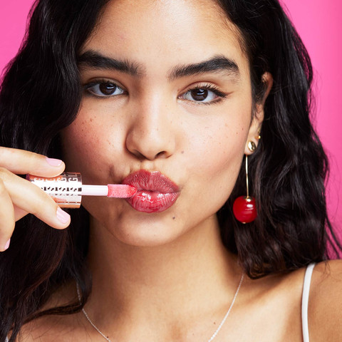 POUT BOMB PLUMPING גלוס - CHERRY SHEER RED