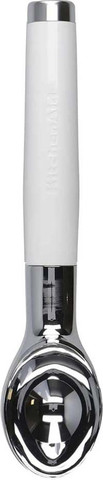כף גלידה KitchenAid קיטשן אייד Classic Ice Cream Scoop KCG117OHWHE לבן