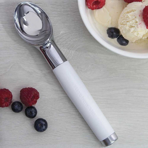 כף גלידה KitchenAid קיטשן אייד Classic Ice Cream Scoop KCG117OHWHE לבן
