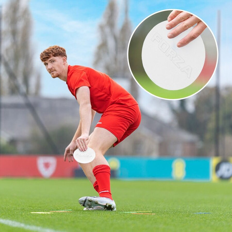 דיסקיות סימון (10 יח') 5 צבעים FORZA Flat Disc Markers