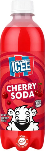 Icee Cherry Soda אייסי סודה בטעם דובדבן