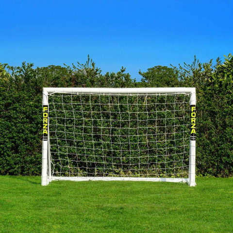 שער כדורגל נייד (פרופיל עגול)  FORZA Football Goal Post 6X4FT