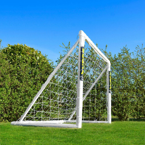 שער כדורגל נייד (פרופיל עגול)  FORZA Football Goal Post 6X4FT