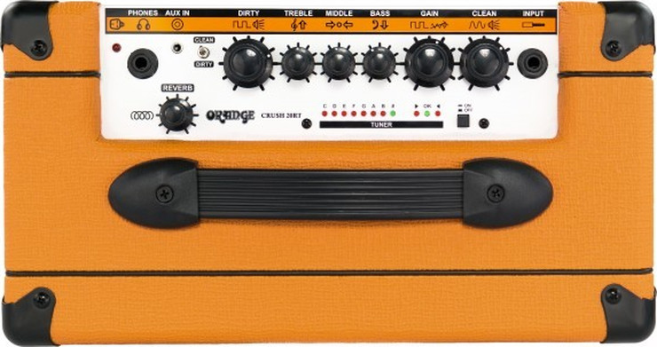 מגבר לגיטרה CRUSH-20RT w/ reverb & tuner 20W