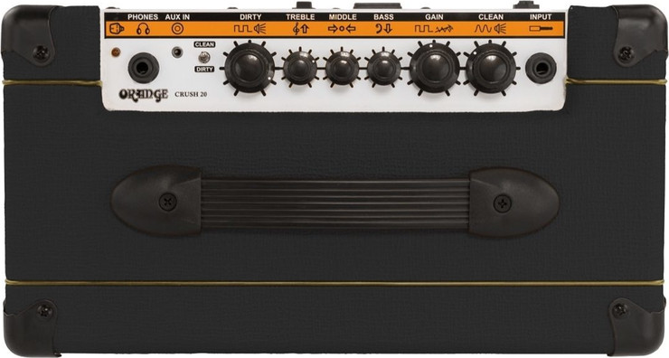 מגבר לגיטרה  CRUSH-20 BLACK 20W
