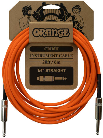 כבל גיטרה 6 מטר ORANGE