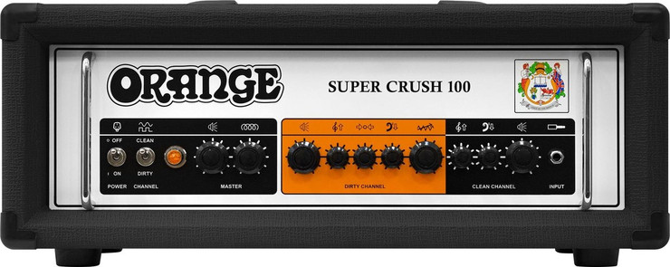 מגבר ראש שחור לגיטרה  SUPER-CRUSH-100-H BK 100W