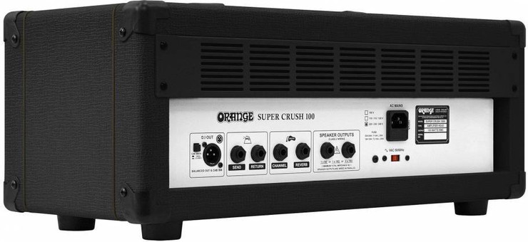 מגבר ראש שחור לגיטרה  SUPER-CRUSH-100-H BK 100W