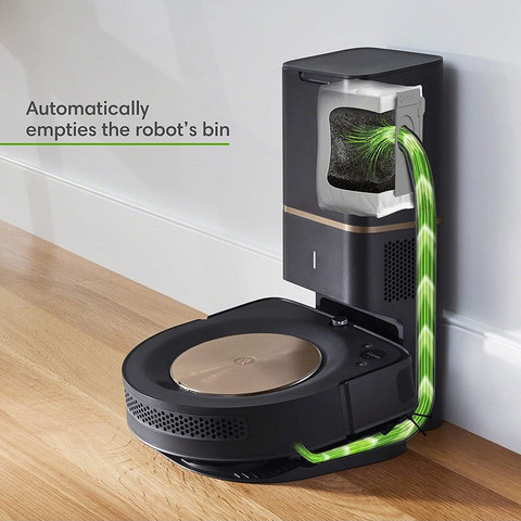 שואב אבק רובוטי כולל אפליקציה iRobot איירובוט Roomba s9 Plus