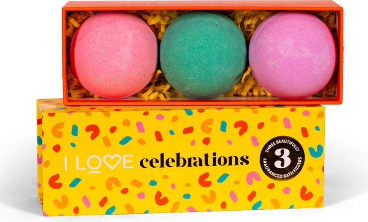 פצצת אמבטיה Celebrations Bath Fizzers