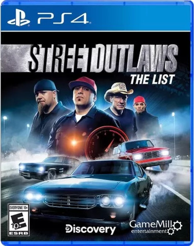משחק לפלייסטיישן 4 - Street Outlaws: The List