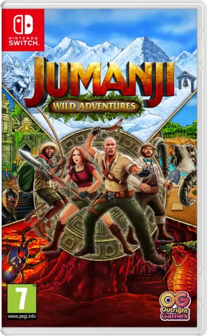 משחק לנינטנדו סוויץ' - Jumanji: Wild Adventures