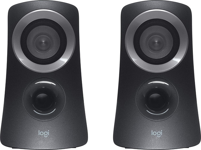 רמקולים למחשב Logitech Z313 2.1 - צבע שחור