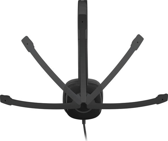 אוזניות סטריאו Logitech H151 בצבע שחור