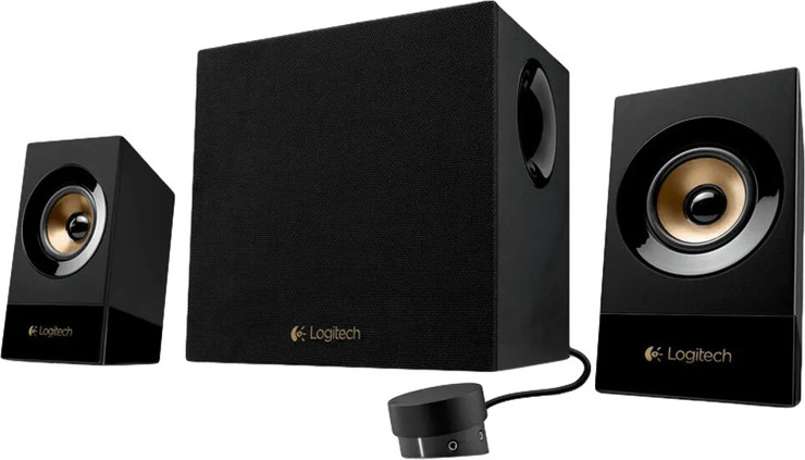 רמקולים Logitech 2.1 Multimedia Z533 Retail בצבע שחור