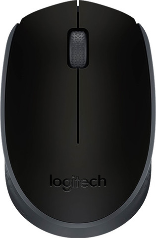 עכבר אלחוטי בצבע שחור Logitech M171
