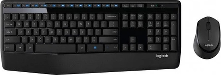 מקלדת ועכבר Logitech Wireless Combo MK345