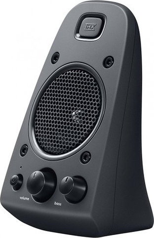 מערכת רמקולים לגיימרים Logitech Z625 2.1 THX Certified 400W - סאבוופר עוצמתי וחיבור אופטי - צבע שחור