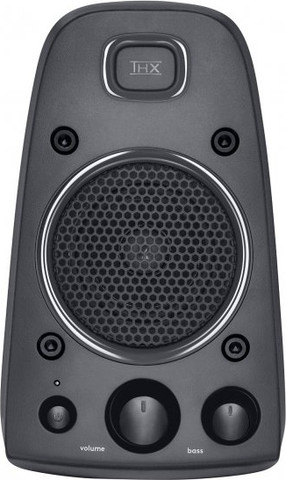 מערכת רמקולים לגיימרים Logitech Z625 2.1 THX Certified 400W - סאבוופר עוצמתי וחיבור אופטי - צבע שחור
