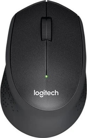 עכבר אלחוטי Logitech Mouse M330 Silent Black