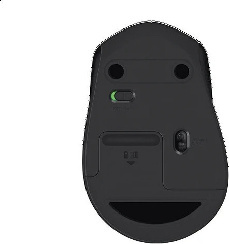 עכבר אלחוטי Logitech Mouse M330 Silent Black