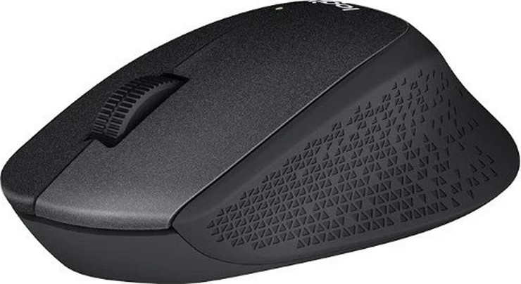 עכבר אלחוטי Logitech Mouse M330 Silent Black