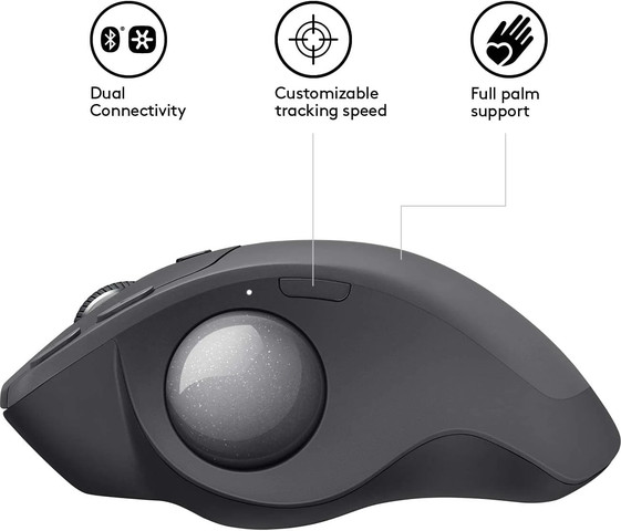 עכבר אלחוטי Logitech MX Ergo Wireless Mouse